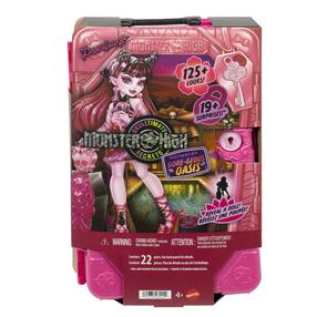 Lėlė su priedais Mattel Monster High Skulltimate Secrets Gore-Geous Oasis JDR49, 30 cm, (spalva/dizainas parenkami atsitiktine tvarka)