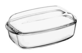 Stiklinis indas Pyrex Essentials, skaidri sp., 33 cm x 13 cm, 4.6 l