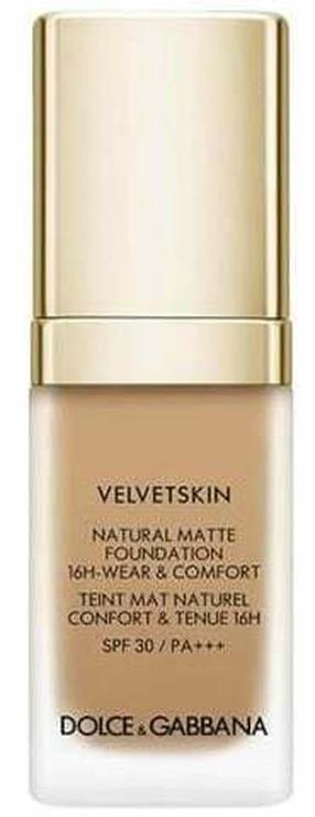 Šķidrā grima bāze Dolce & Gabbana Velvetskin Natural Matte, SPF 30, 335, 30 ml