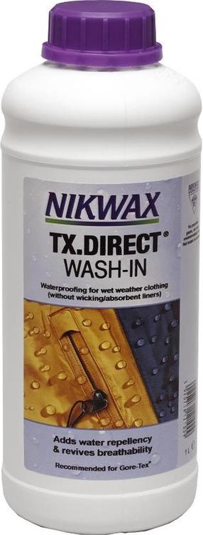 Neperšlampamų drabužių impregnantas Nikwax TX Direct Wash-In cleaner for Garments 2537, 1 l