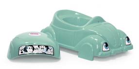 Детский горшок OkBaby Car, пластик, синий цв., 17 см x 36 см x 23 см