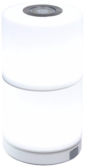 Āra galda lampa Lutec Lutec Connect, 4.6W, LED, IP44, alumīnija krās., 10 cm x 8.5 - 18.3 cm