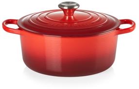 Ketaus puodas Le Creuset Signature, Ø26 cm, 5.3 l, raudona sp.