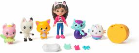 Figūrėlių rinkinys, su priedais Spin Master Gabbys Dollhouse CatVenture Crew, įvairių spalvų