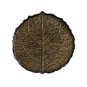 Serviravimo lėkštė Homla Vistan 763380, Ø 20 cm, žalia sp., stiklas