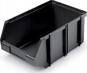 Daiktadėžė, daiktų saugojimo Prosperplast Click, juoda sp., 36 x 24 x 16 cm