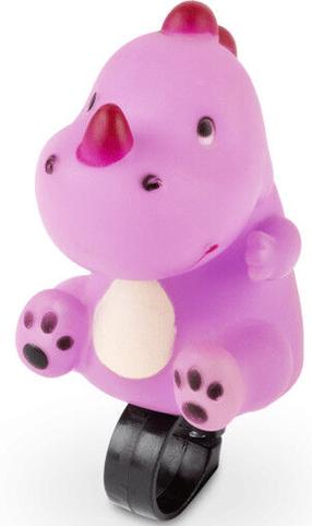 Звуковой сигнал Kross T-Rex, силикон/металл, фиолетовый цв.