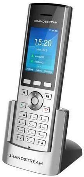 VoIP telefonas Grandstream WP 820/GWP820, sidabro sp.