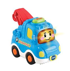  Игрушечный автомобиль с краном VTech Tut Tut Baby Tow Truck 80-516604, синий цв.