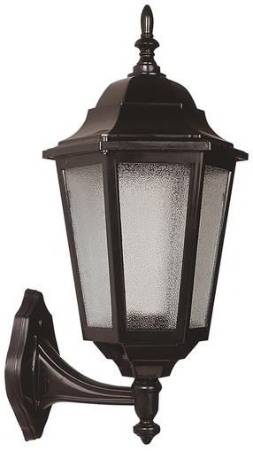 Sieninis lauko šviestuvas Opviq BAP-68188-BSY, 60W, E27, IP65, juoda sp., 28 cm x 47 cm