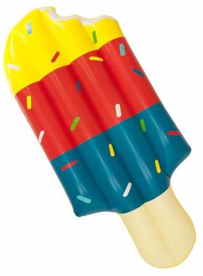 Piepūšams riņķis Ice Cream, 170 cm x 65 cm, daudzkrāsaina