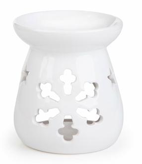 Подсвечник Homla Rinda 865683, керамика, Ø 10 см, 11 см, белый цв.