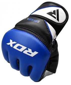 Перчатки для ММА RDX Grappling F12 GGRF-12U, синий цв., XL
