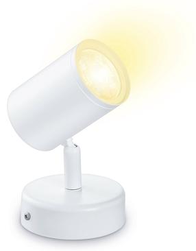 Šviestuvas lubų ir sienų WiZ Imageo, LED, 2700 - 6500 °K, 1 x 5 W, balta sp. / balta sp.