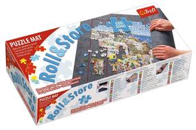 Коврик-пазл Trefl Puzzle Mat 60203, 55 см x 22 см, 3000 шт., серый цв.