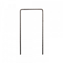 Tvirtinimo smeigtukas-inkaras Bradas U Form, 20 cm, galvanizuotas plienas, sidabro sp., 100 vnt.