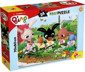 Pusle Lisciani Bing Maxi LIS81219, 70 cm x 50 cm, 24 tk, mitmevärviline