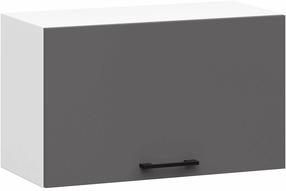 Pakabinama virtuvės lentyna Akord Oliwia W60OK, balta/pilka, 60 cm x 30 cm x 29 cm