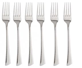 Šakutė King Hoff KH 1335, nerūdijantysis plienas, sidabro sp., 6 vnt., 19 cm
