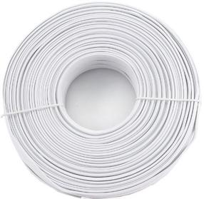 Vads Gembird CAT 3 Telephone Cable 4C, Nėra, 100 m, balta krās.