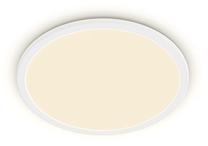 Šviestuvas lubų Philips SuperSlim 929002667401, LED, 2700 °K, 1 x 15 W, nėra gaubto / balta sp.