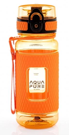 Ūdens pudele Astra Aqua Pure, oranža krās., tritāns, 0.4 l