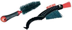 Щетки для чистки велосипедов Weldtite Cleaning Brush Set WLD-06020, пластик, черный цв./красный цв., 2 шт.