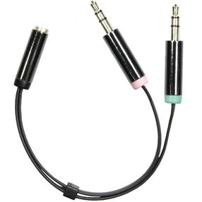 Adapteris Deltaco Baltic, 3.5 mm Audio, 10 cm, juoda sp.