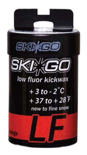 Slēpju vasks Skigo LF Kickwax, -2 - 3 °, 45 g, Oranža krās.