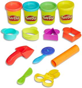 Plastiliini komplekt, koos tarvikutega Hasbro Play-Doh Starter, mitmevärviline
