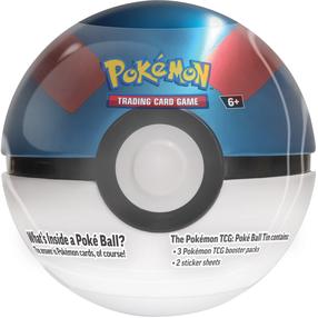 Kortų žaidimas Pokemon TCG Great Ball October Poké Ball Tin 2024