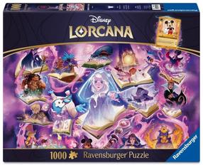 Dėlionė Ravensburger Lorcana Amethyst, 50 cm x 70 cm, 1000 vnt., įvairių spalvų