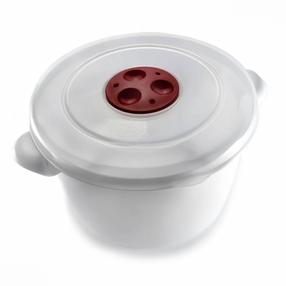 Konteiner toidu jaoks Ambition Smart, 1.5 l, 17.5 cm x 17.5 cm, valge v.