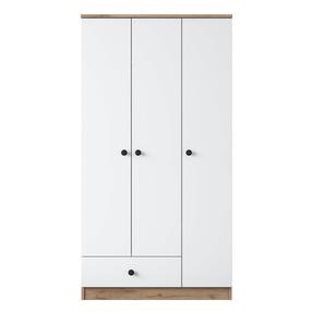 Skapis Kalune Design BA117 2253, balta krās., 42.5 cm x 90 cm x 170 cm