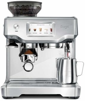Pusautomātiskais kafijas automāts Sage Barista Touch SES880BSS, sudraba krās.