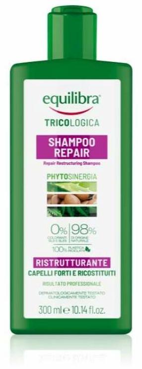 Šampoon Equilibra Tricologica Repair, 300 ml