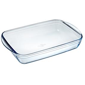 Klaasnõud Ocuisine Roaster, läbipaistev v., 40 cm x 27 cm, 4.5 l