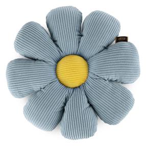 Dekoratīvs spilvens Flower 40, zila krās., 37 cm x 37 cm