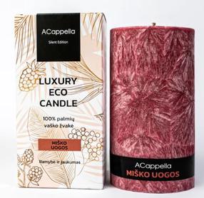 Свеча, ароматическая ACappella Luxury Wild Berries, 80 час, розовый цв.