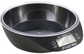 Elektroninės virtuvinės svarstyklės Kamille Kitchen Scales, juoda sp.