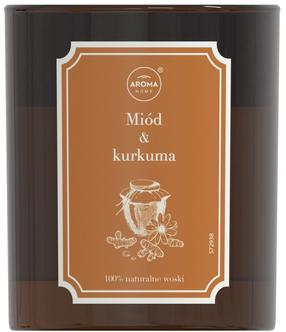 Küünal, lõhna Aroma Miod & Kurkuma, 160 g, pruun v.