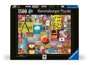 Dėlionė Ravensburger Eames Variations, 60 cm x 80 cm, 1500 vnt., įvairių spalvų