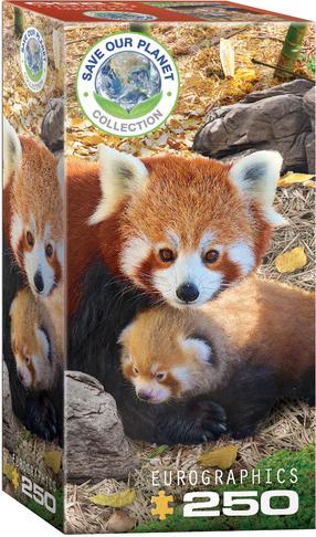 Пазл Eurographics Save Our Planet Red Pandas 8251-5557, 48.2 см x 33 см, 250 шт., многоцветный