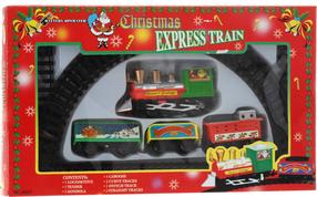 Rotaļu vilciens ar sliedēm Christmas Express S27600010, daudzkrāsaina