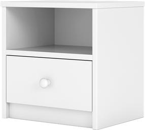 Naktinis staliukas Kocot Kids Babydreams, balta sp., 40.5 cm x 39.5 cm x 30.5 cm