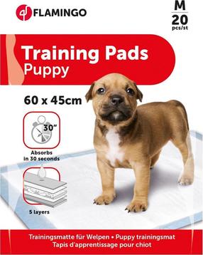  Koera treeningmatt Flamingo PADY Training Puppy, 45 x 60 cm, 60 cm x 45 cm, 20 tk
