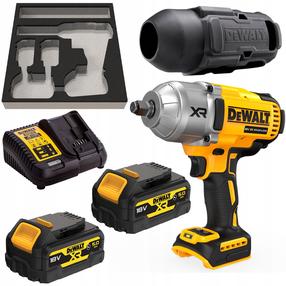 Akumuliatorinis smūginis veržliasukis Dewalt DCF900P2G-QW, 18 V, 5000 mAh