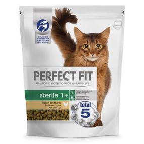 Sausā kaķu barība Perfect Fit Sterile, vistas gaļa, 1.4 kg