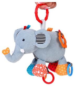 Rotaļlietas ratiem Elephant ZA5212, daudzkrāsaina