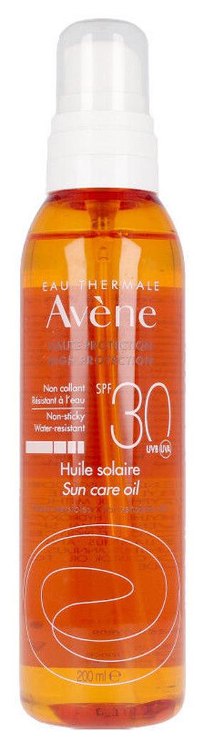 Масло для ухода за загаром Avene Protection Sun Care SPF30, 200 мл